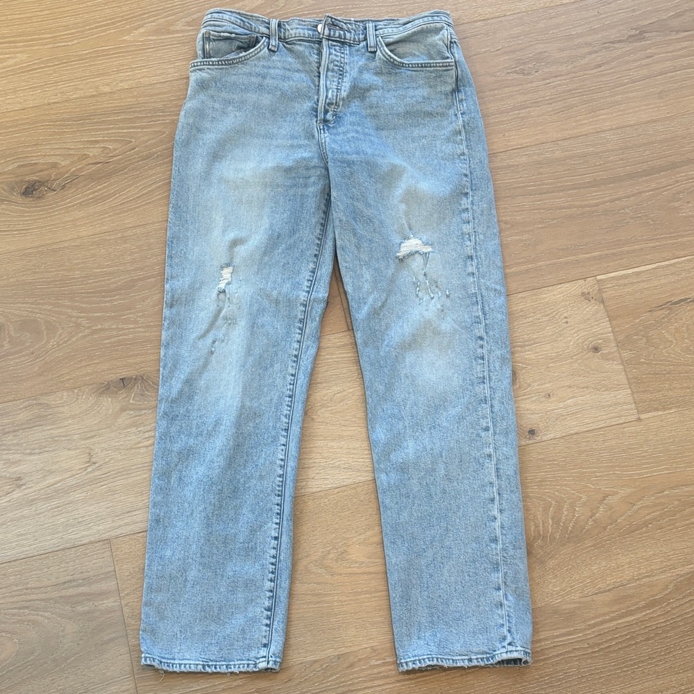 Joe's Jeans Light Blue Distressed Women Jeans